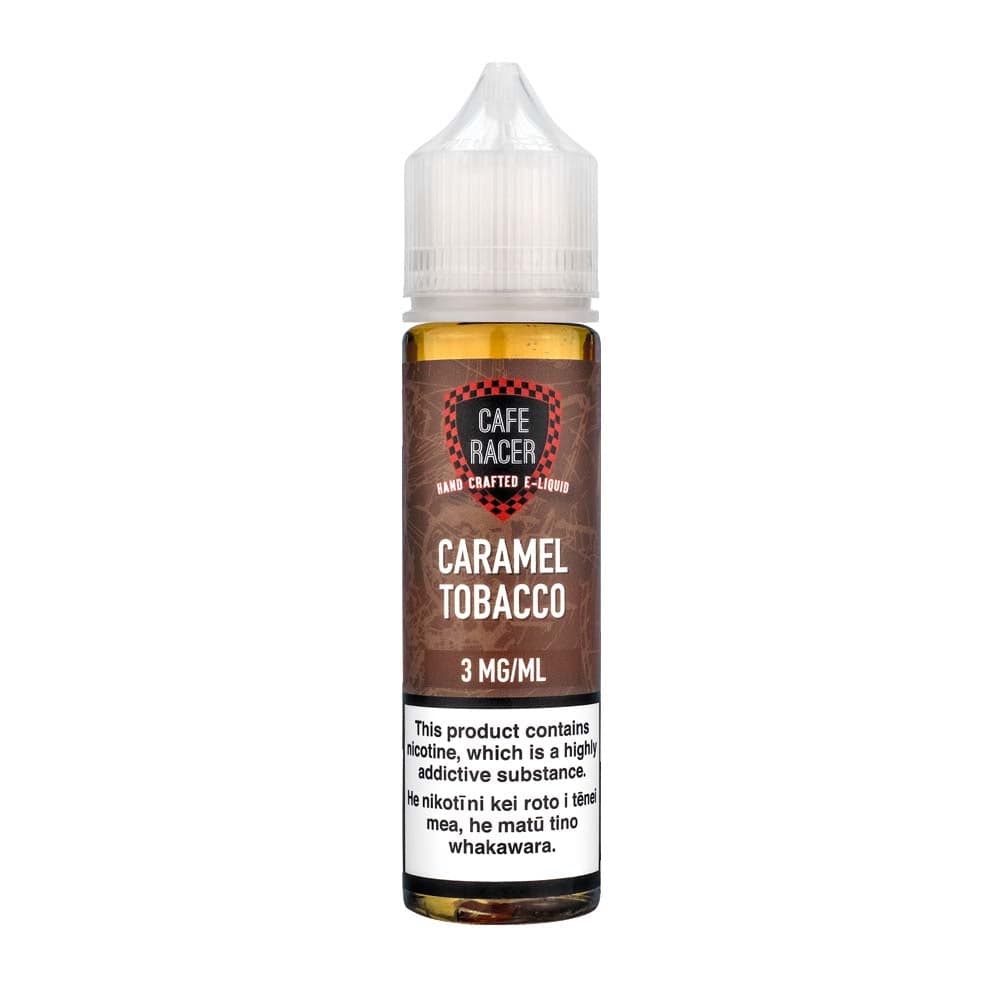 Cafe Racer Caramel Tobacco E-Liquid Vape Shop NZ Australia