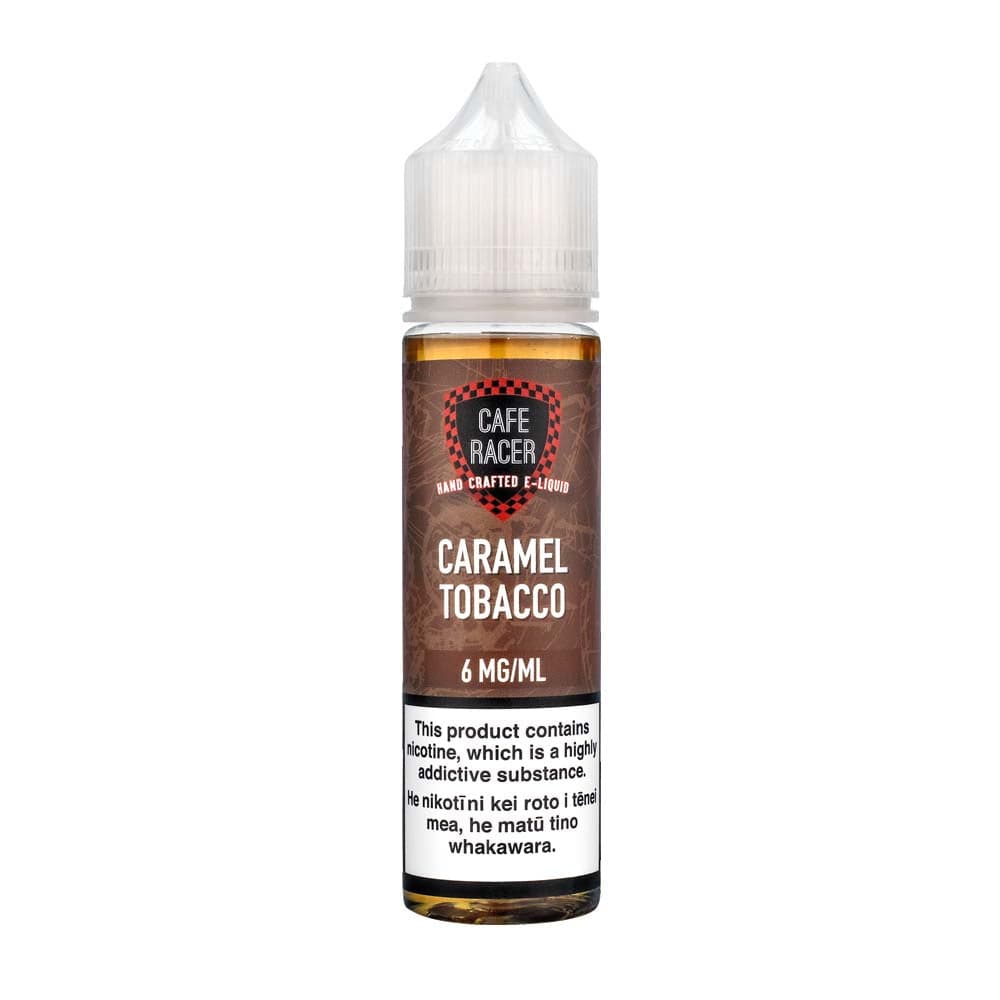 Cafe Racer Caramel Tobacco E-Liquid Vape Shop NZ Australia