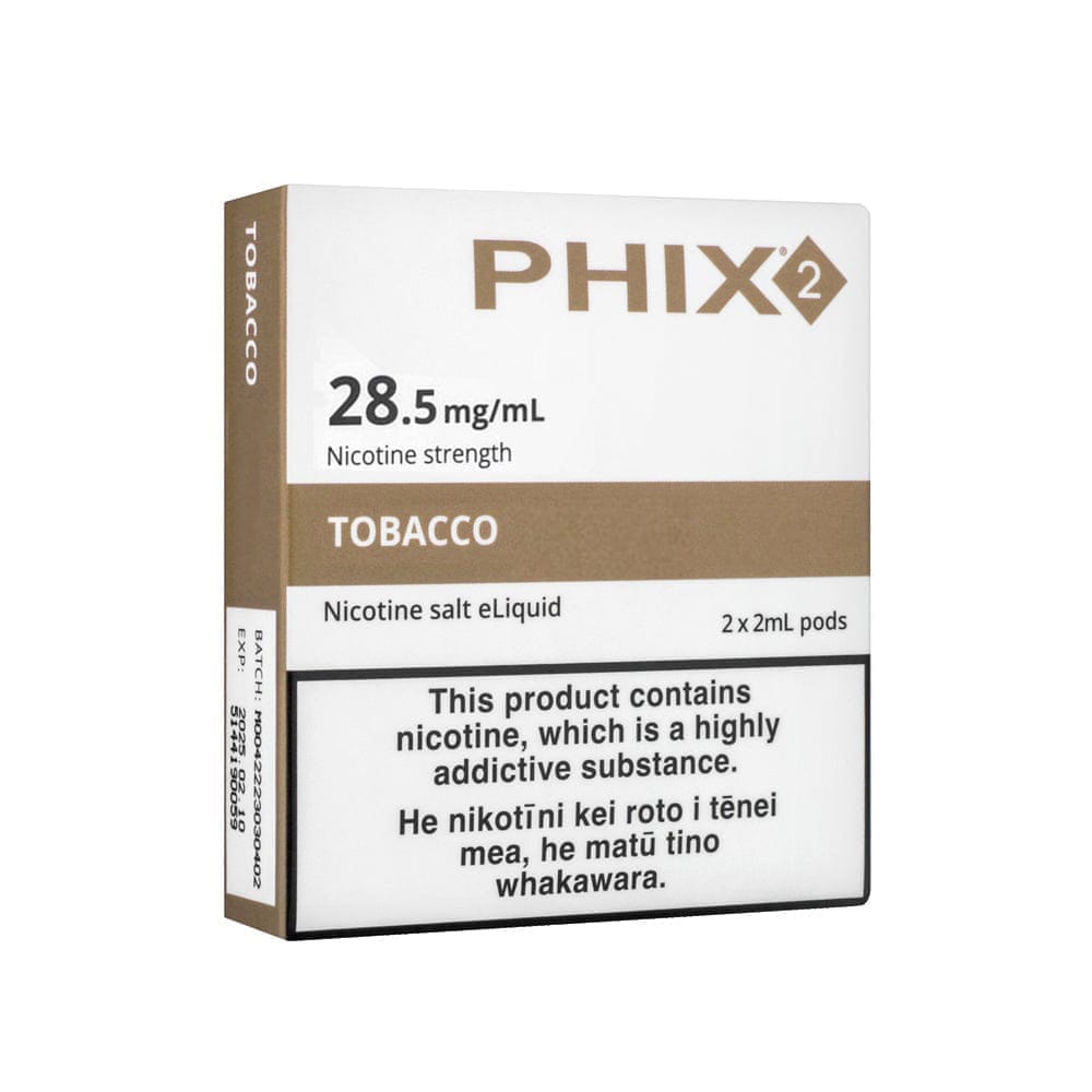 PHIX Pods - Tobacco (2 pack) Vape Shop NZ Australia